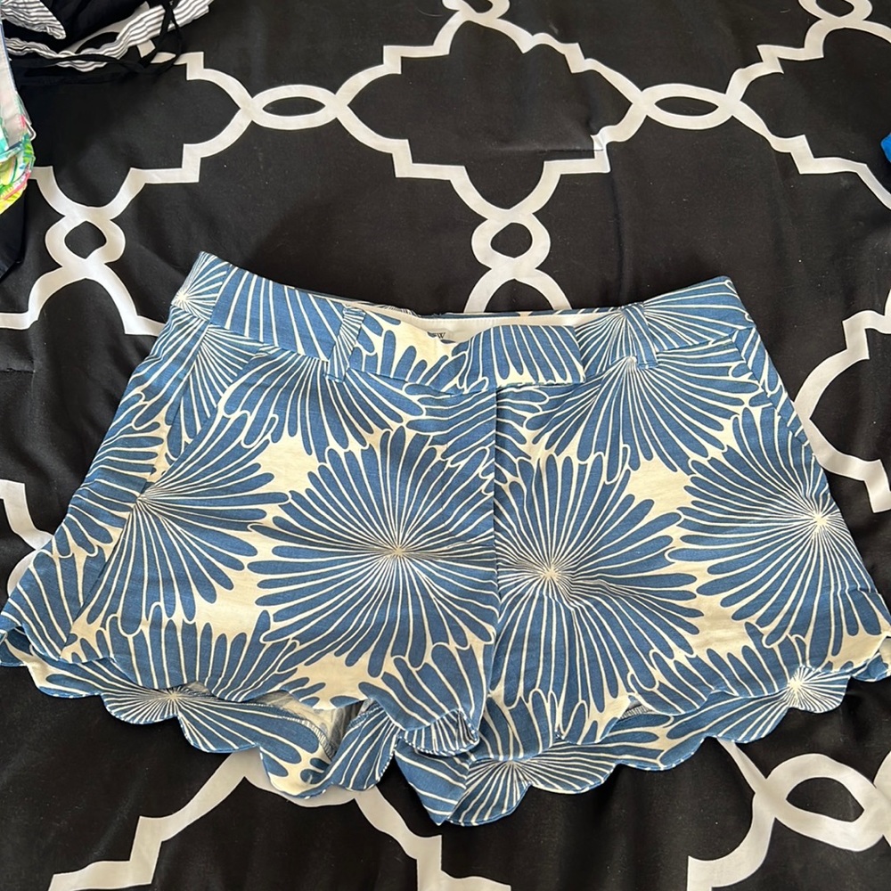 J. Crew Scalloped shorts